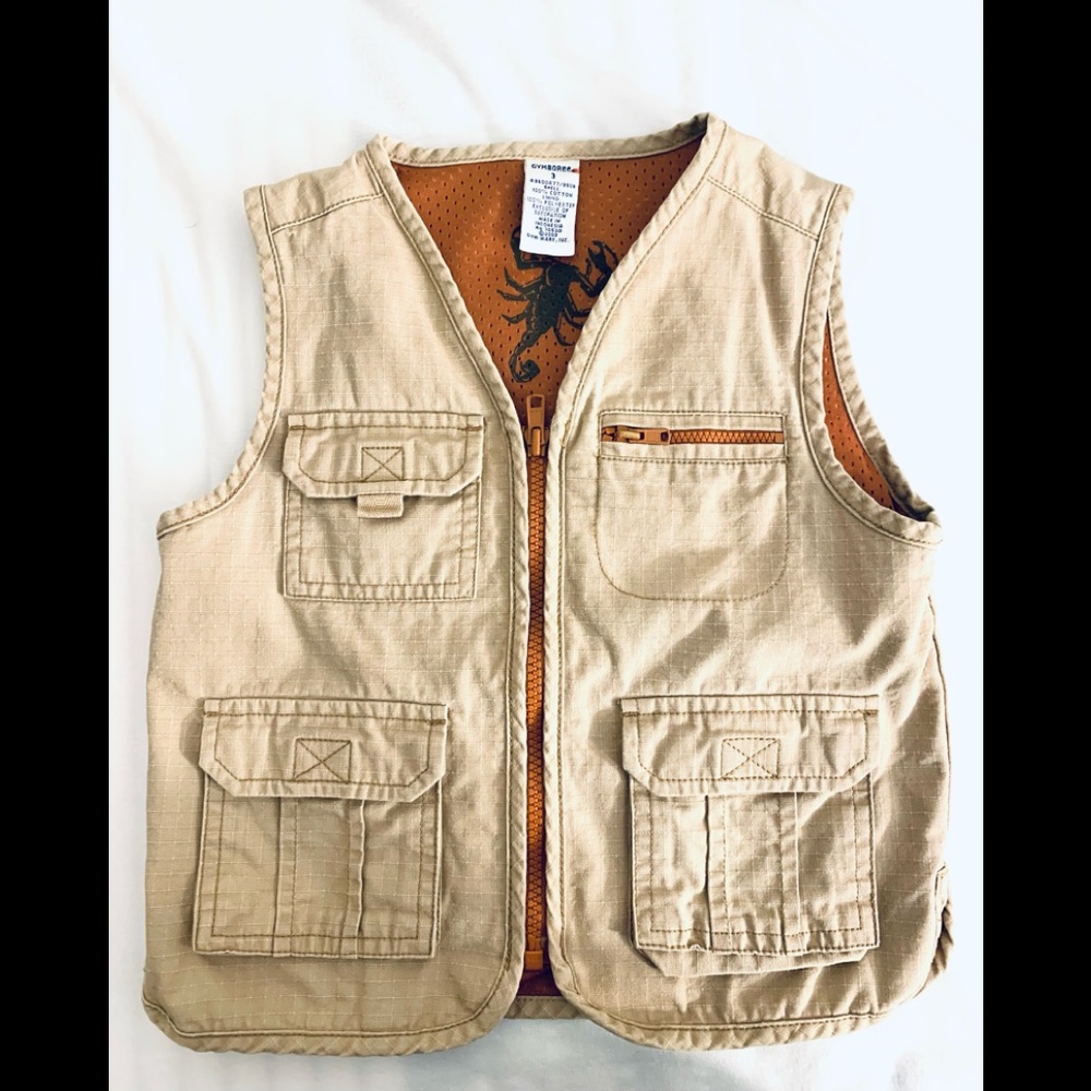 Boys fishing/hiking vest